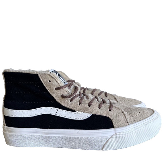 Vans NEW Unisex Sherpa Sk8-Hi 38 Decon VR3 SF EcoCush Shoe Size 8 or 9.5 #648